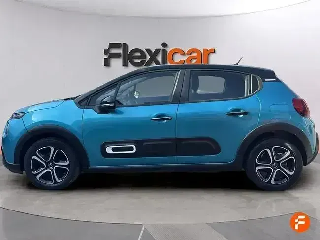 Usado Citroën C3 Feel 83 CV (61 kW) 2022 Azul Utilitario