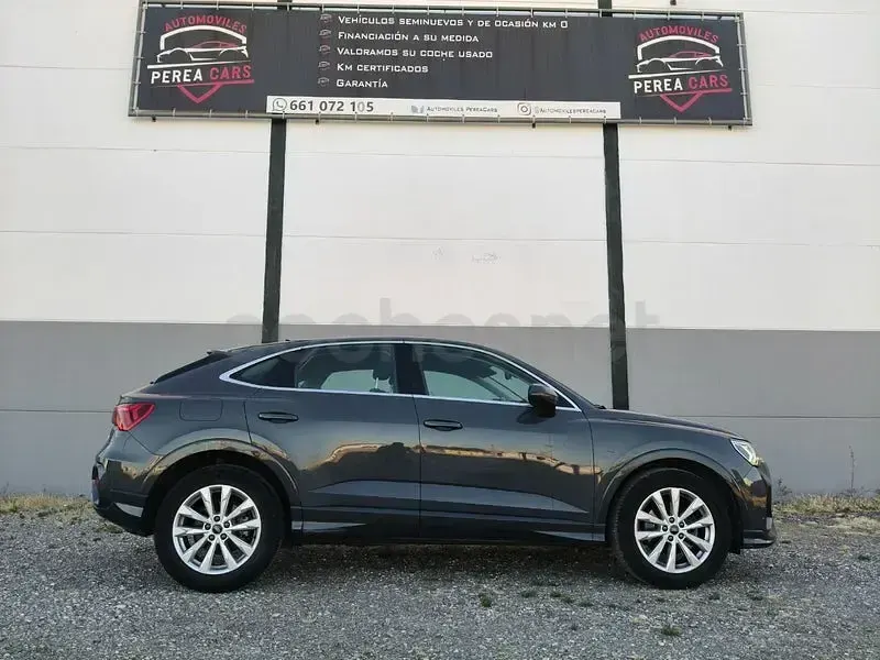 Usado Audi Q3 Sportback 150 CV (110 kW) 2021 Gris / plata SUV