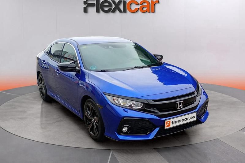 Azul Usado 2018 Honda Civic Comfort Utilitario | 16.990 € (Precio justo) - Imagen 1/4