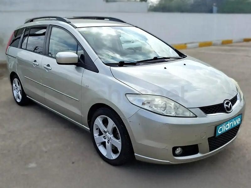 Usado Mazda 5 Style 110 HP (80 kW) 2007 Bege Monovolume