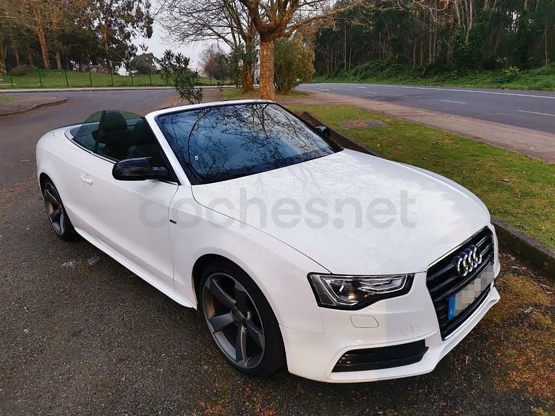 Usado Audi A5 Cabriolet S-Line 170 CV (125 kW) 2012 Blanco Descapotable