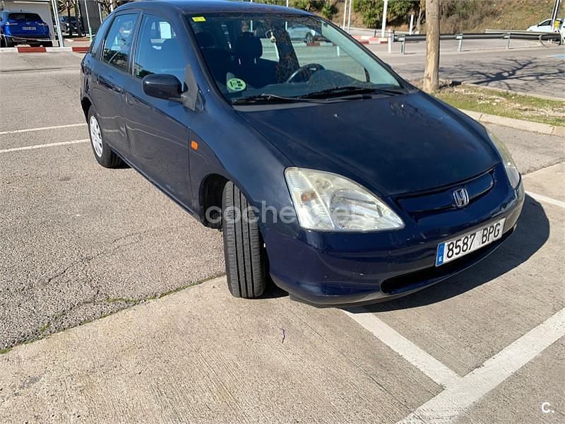 Usado Honda Civic LS 90 CV (66 kW) 2001 Azul Berlina