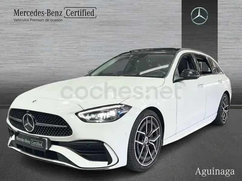 Usado Mercedes C200 163 CV (119 kW) 2022 Blanco Familiar