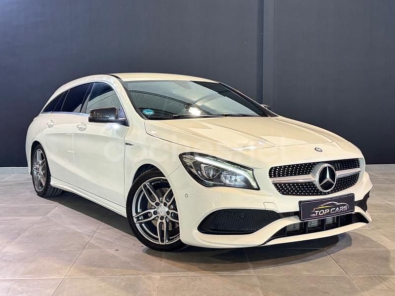 Blanco Usado 2017 Mercedes CLA220 Shooting Brake Familiar | 15.999 € (Buen precio) - Imagen 1/4