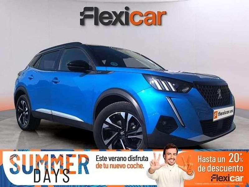 Azul Usado 2020 Peugeot 2008 GT-line SUV | 16.190 € (Precio justo) - Imagen 1/4