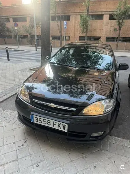Usado Chevrolet Lacetti SX 109 CV (80 kW) 2007 Negro Berlina