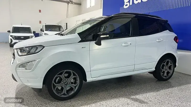 Usado Ford Ecosport ST-Line 125 CV (91 kW) 2022 Blanco SUV