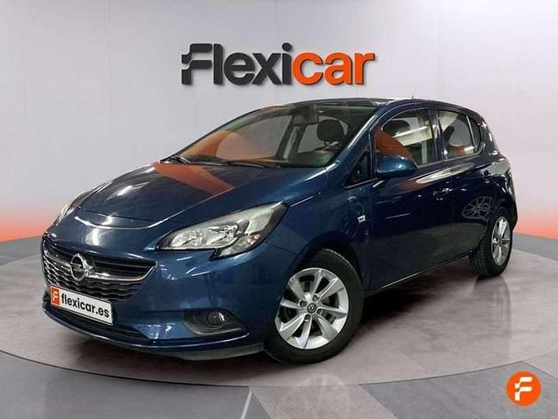 Usado Opel Corsa Business 90 CV (66 kW) 2016 Azul Utilitario