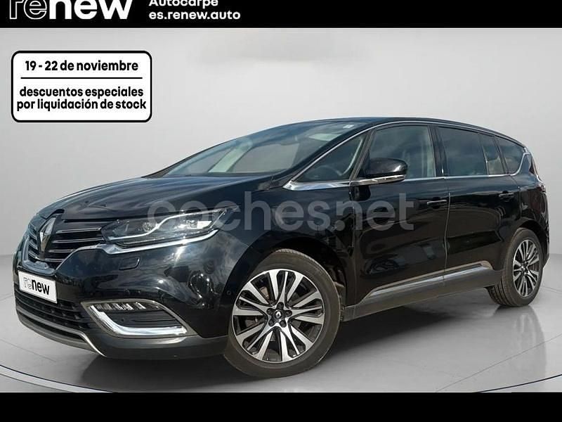 Negro Usado 2016 Renault Espace Zen Monovolumen | 17.690 € (Un poco caro) - Imagen 1/4