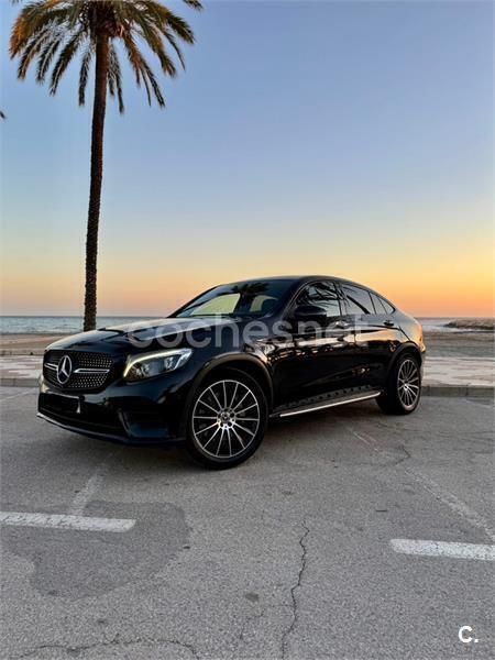 Negro Usado 2018 Mercedes GLC250 Coupe | 38.499 € (Un poco caro) - Imagen 1/4