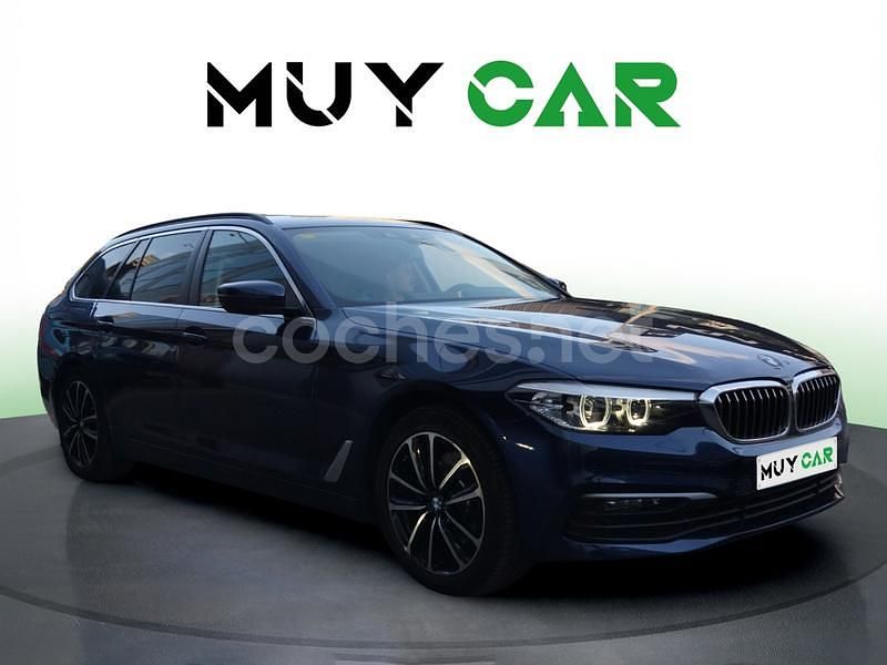 Azul Usado 2020 BMW 520 Familiar | 28.490 € (Buen precio) - Imagen 1/4