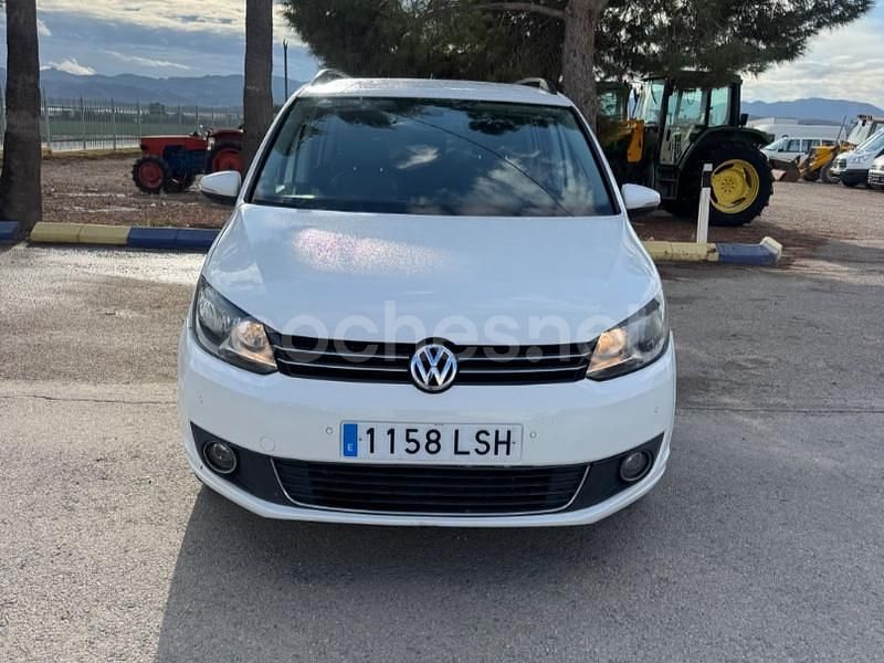 Blanco Usado 2009 VW Touran Highline Monovolumen | 9500 € (Caro) - Imagen 1/4