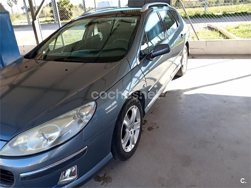 Usado Peugeot 407 Sport 136 CV (100 kW) 2005 Azul Familiar