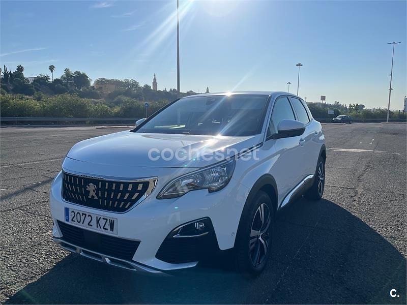 Blanco Usado 2019 Peugeot 3008 Allure SUV | 14.600 € (Precio justo) - Imagen 1/4
