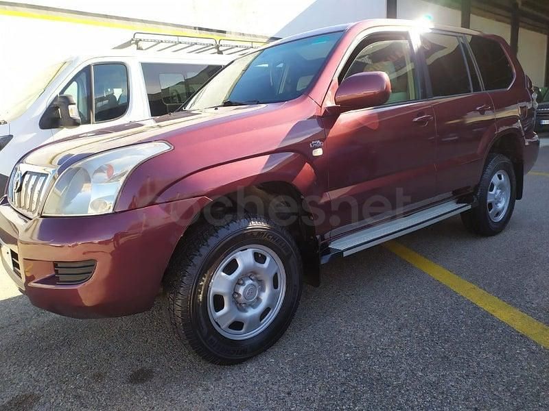 Usado Toyota Land Cruiser 163 CV (119 kW) 2003 Granate SUV