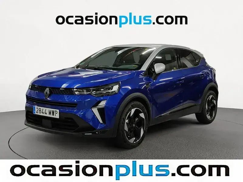 Azul Usado 2024 Renault Captur Techno SUV | 23.455 € (Precio justo) - Imagen 1/4