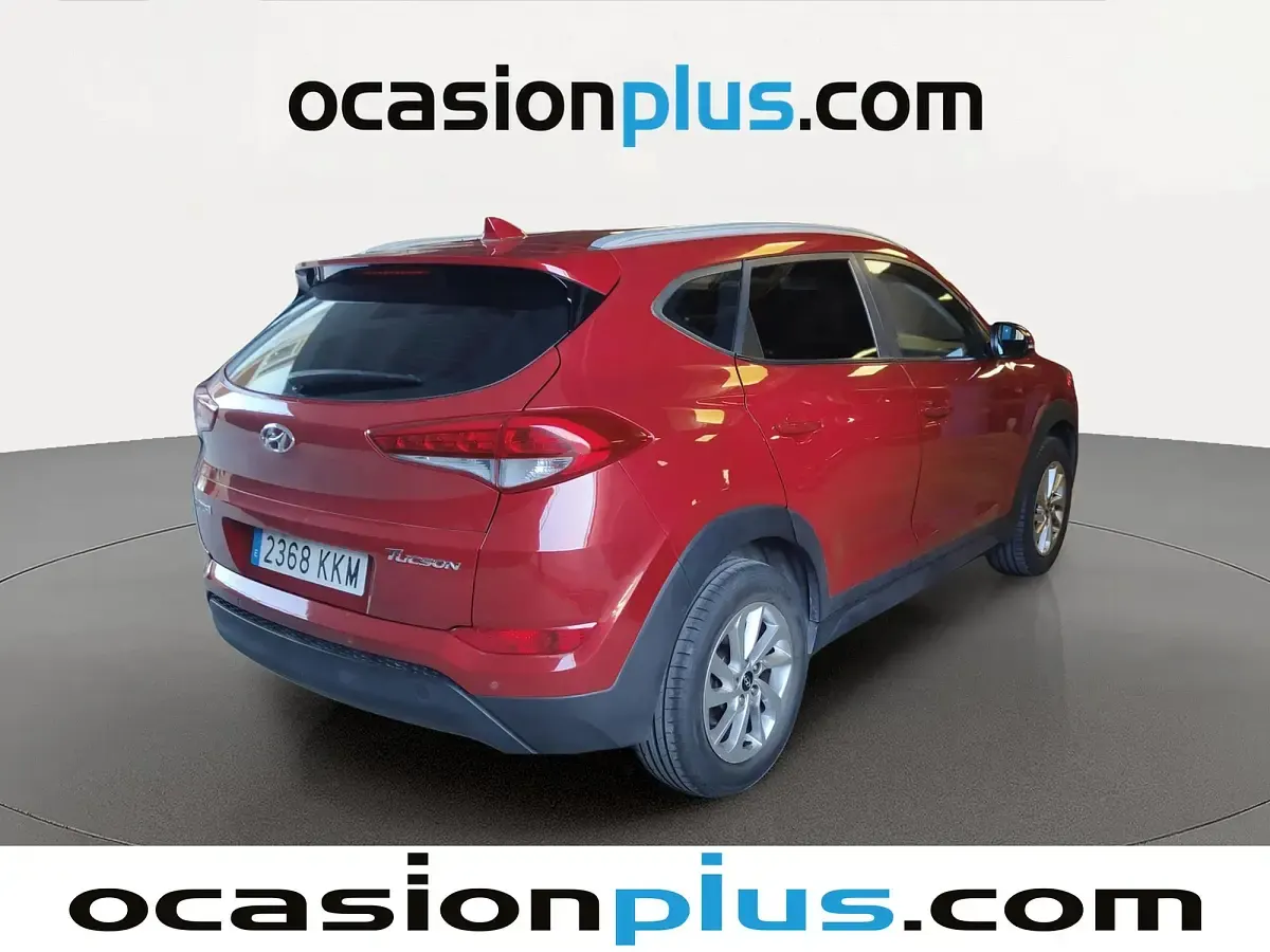 Usado Hyundai Tucson 131 CV (96 kW) 2018 Rojo SUV