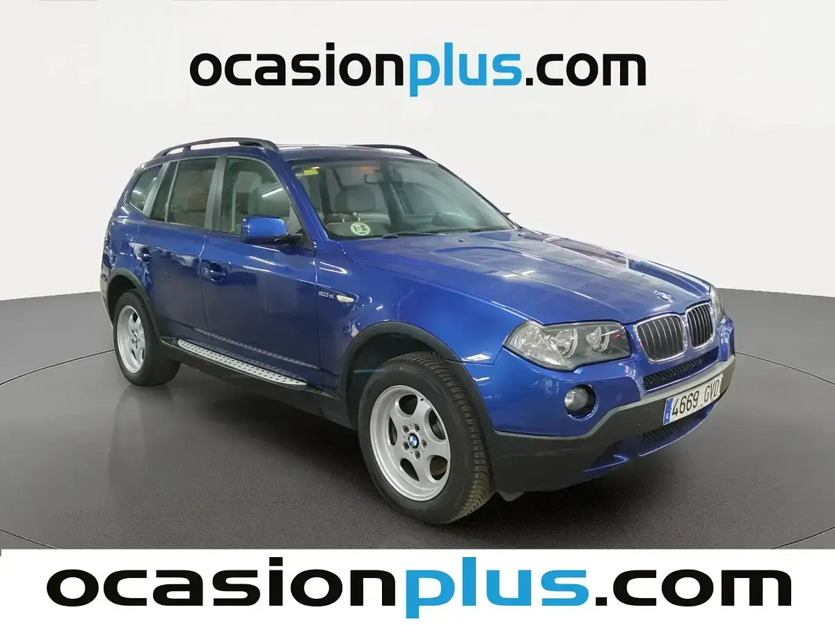 Usado BMW X3 177 CV (130 kW) 2010 Azul SUV