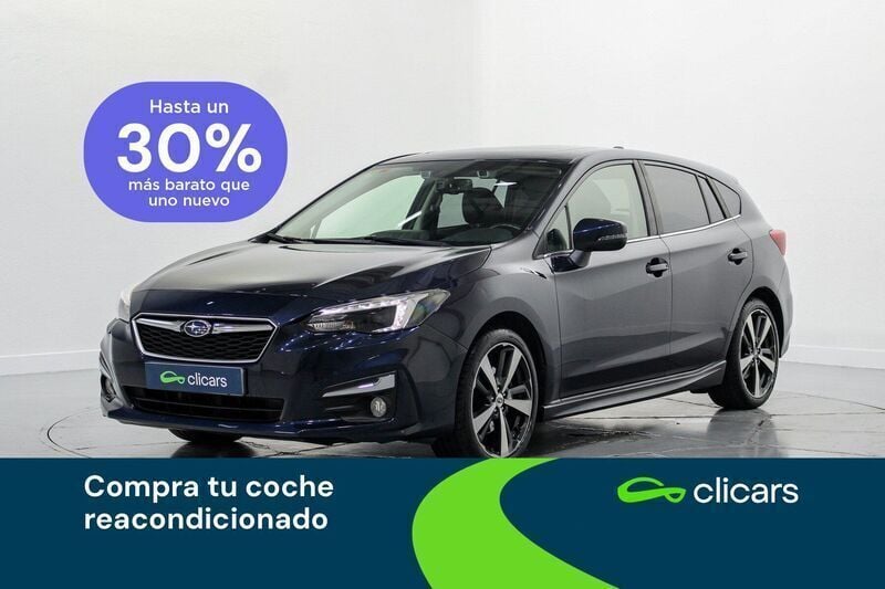 Azul Usado 2018 Subaru Impreza Berlina | 18.490 € - Imagen 1/4