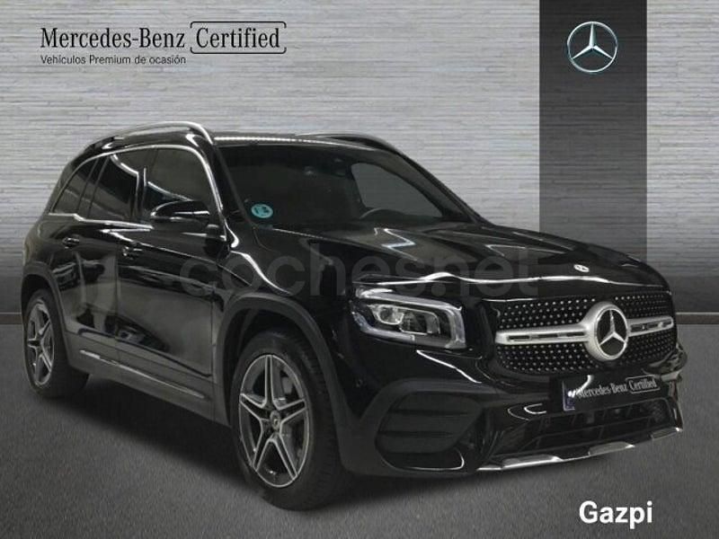 Usado Mercedes GLB200 AMG line 150 CV (110 kW) 2022 Negro SUV