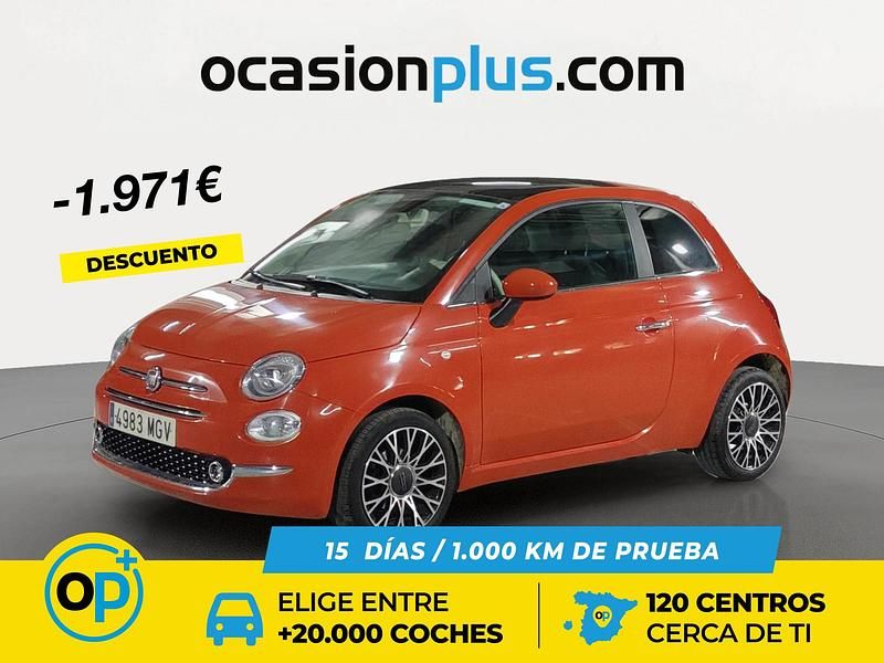 Naranja Usado 2023 Fiat 500 Dolcevita Utilitario | 10.690 € (Precio justo) - Imagen 1/4