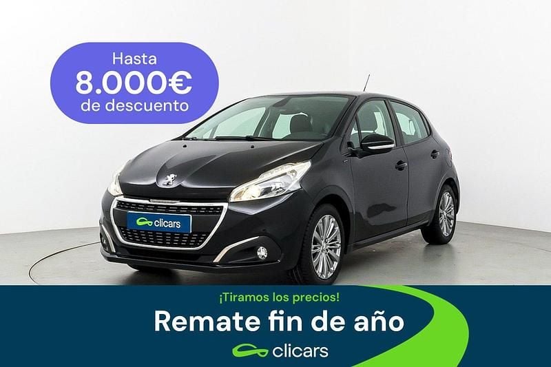 Negro Usado 2019 Peugeot 208 Signature Sky Utilitario | 9290 € (Buen precio) - Imagen 1/4