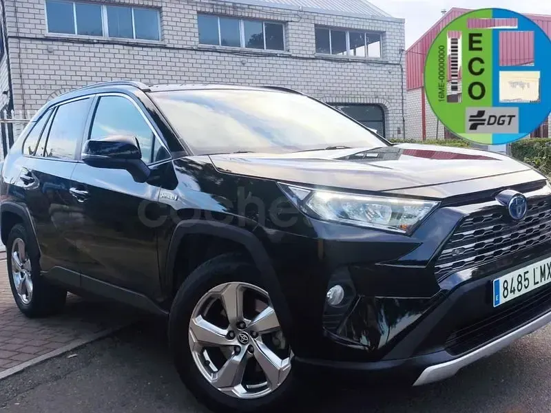 Usado Toyota RAV4 Hybrid Advance 218 CV (160 kW) 2021 Negro SUV