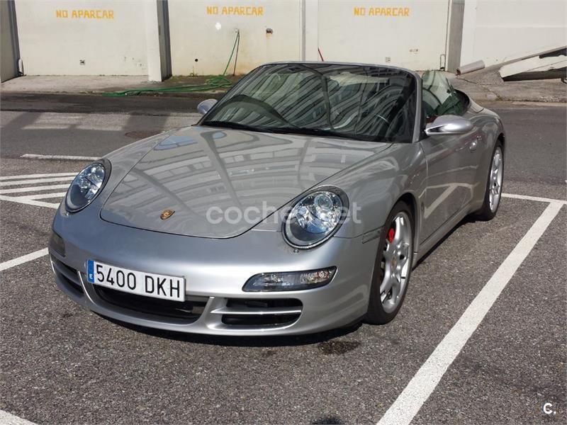 Gris / plata Usado 2005 Porsche 911 Carrera S Cabriolet Descapotable | 49.900 € - Imagen 1/4