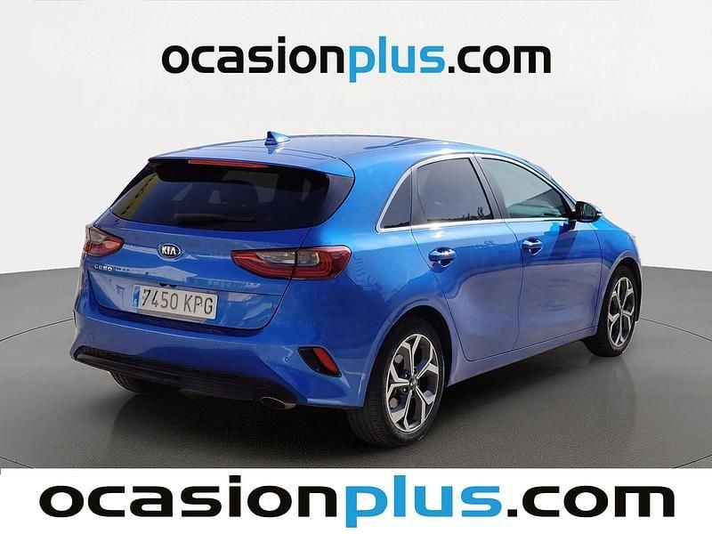Usado Kia Ceed 120 CV (88 kW) 2018 Azul Utilitario