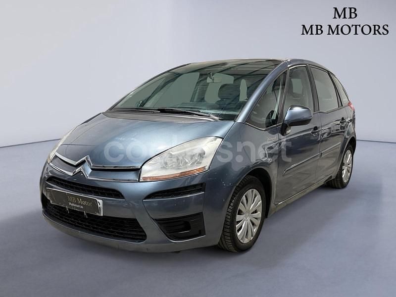 Azul Usado 2009 Citroën C4 Picasso Exclusive Monovolumen | 5499 € (Precio justo) - Imagen 1/4