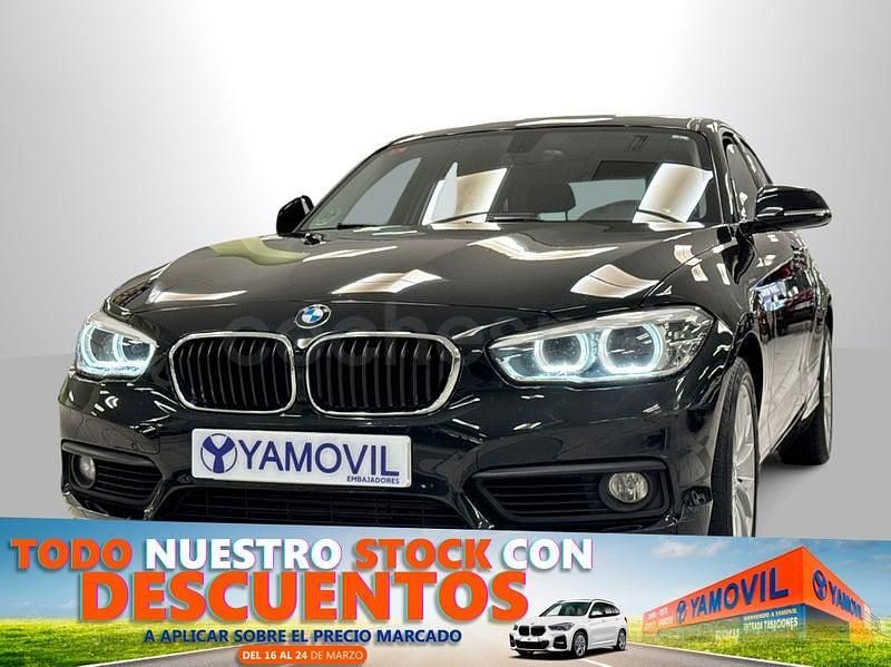 Usado BMW 118 Advantage 150 CV (110 kW) 2016 Negro Utilitario