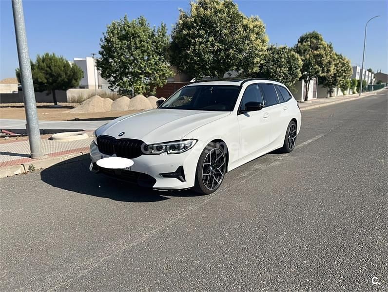 Usado BMW 320e 190 CV (139 kW) 2021 Blanco Familiar