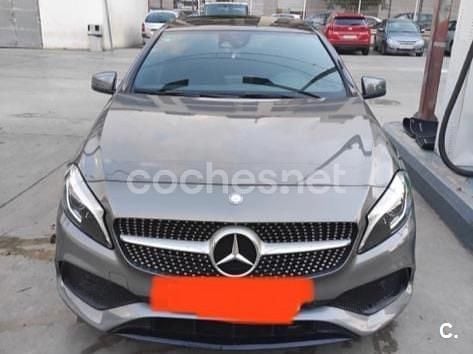 Usado Mercedes A200 AMG line 136 CV (100 kW) 2016 Gris / plata Berlina