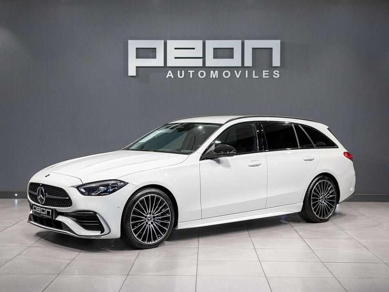 Blanco Usado 2022 Mercedes C220 Familiar | 39.950 € (Caro) - Imagen 1/4
