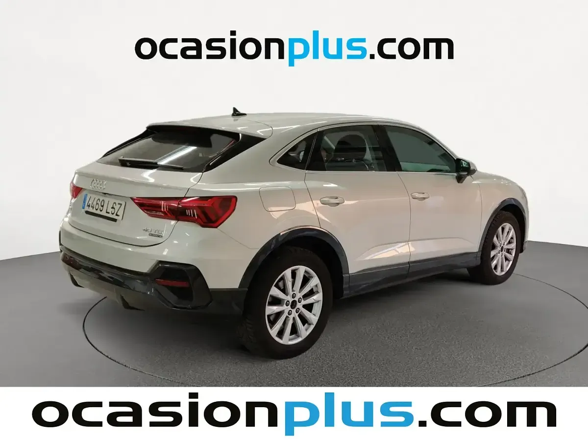 Usado Audi Q3 Advanced Plus 200 CV (147 kW) 2021 Gris SUV