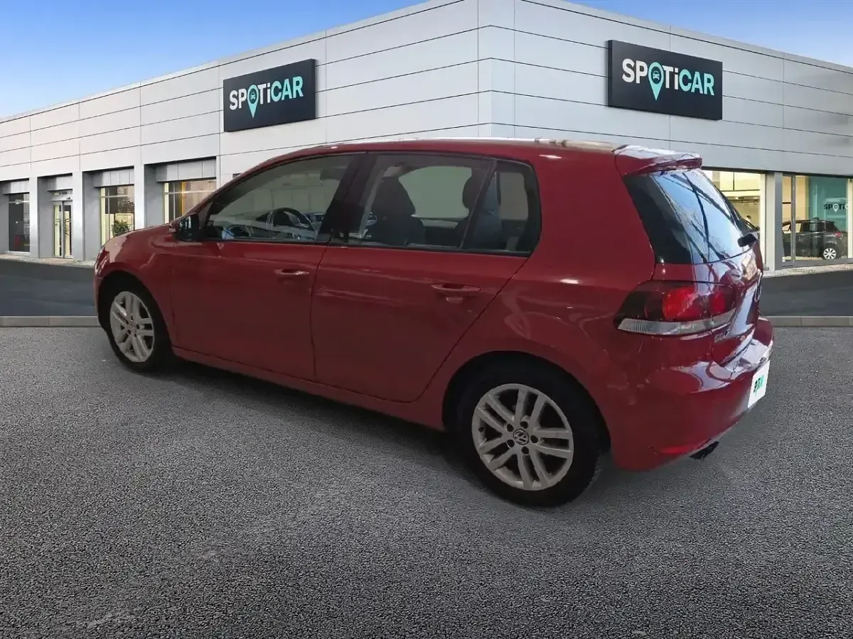 Usado VW Golf VI Sport 110 CV (80 kW) 2009 Rojo Utilitario