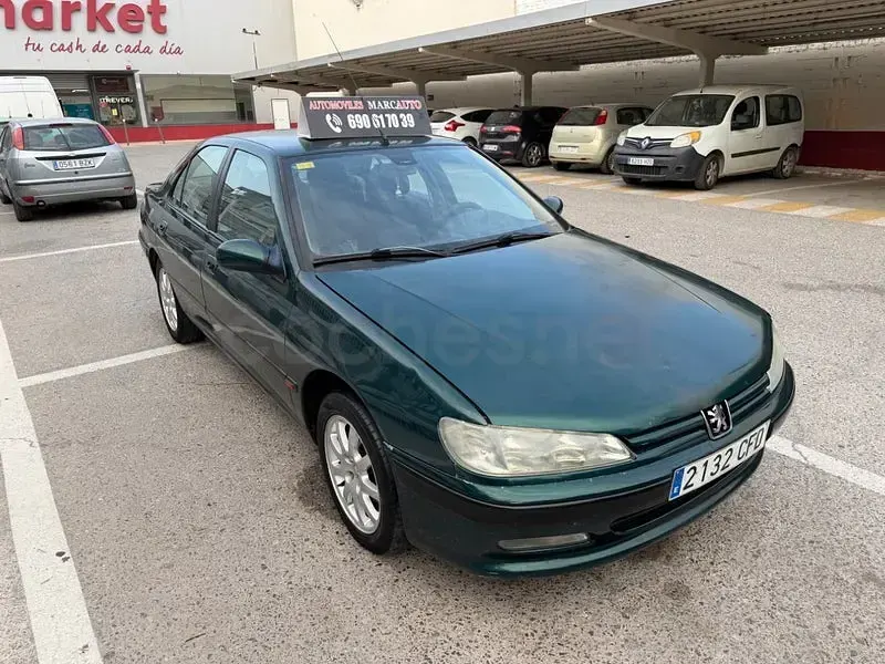 Usado Peugeot 406 110 CV (80 kW) 2003 Verde Berlina