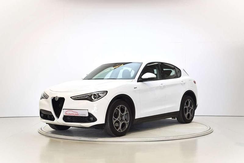 Blanco Usado 2020 Alfa Romeo Stelvio Sprint SUV | 25.400 € (Buen precio) - Imagen 1/4