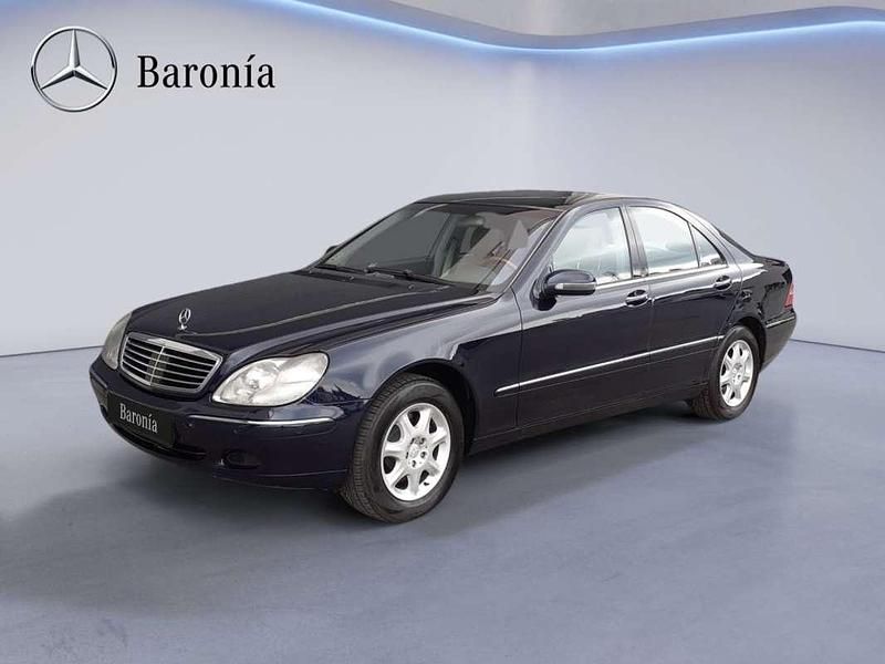 Usado Mercedes S500 306 CV (225 kW) 2002 Azul Berlina