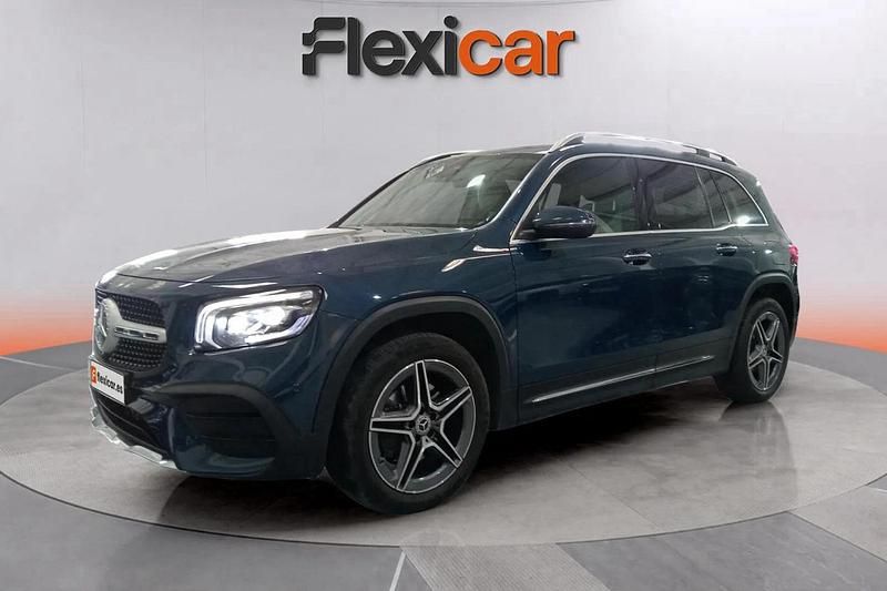 Usado Mercedes GLB200 150 CV (110 kW) 2021 Azul SUV