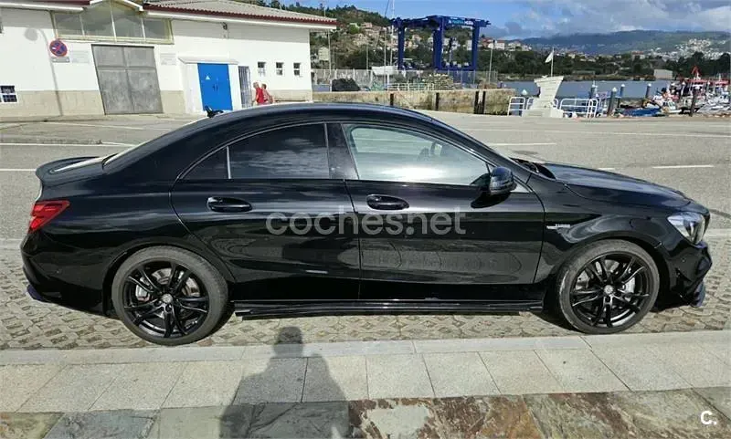 Usado Mercedes CLA45 AMG 381 CV (280 kW) 2016 Negro Coupe
