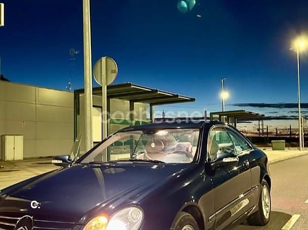 Azul Usado 2003 Mercedes CLK240 Avantgarde Descapotable | 5499 € (Super precio) - Imagen 1/4