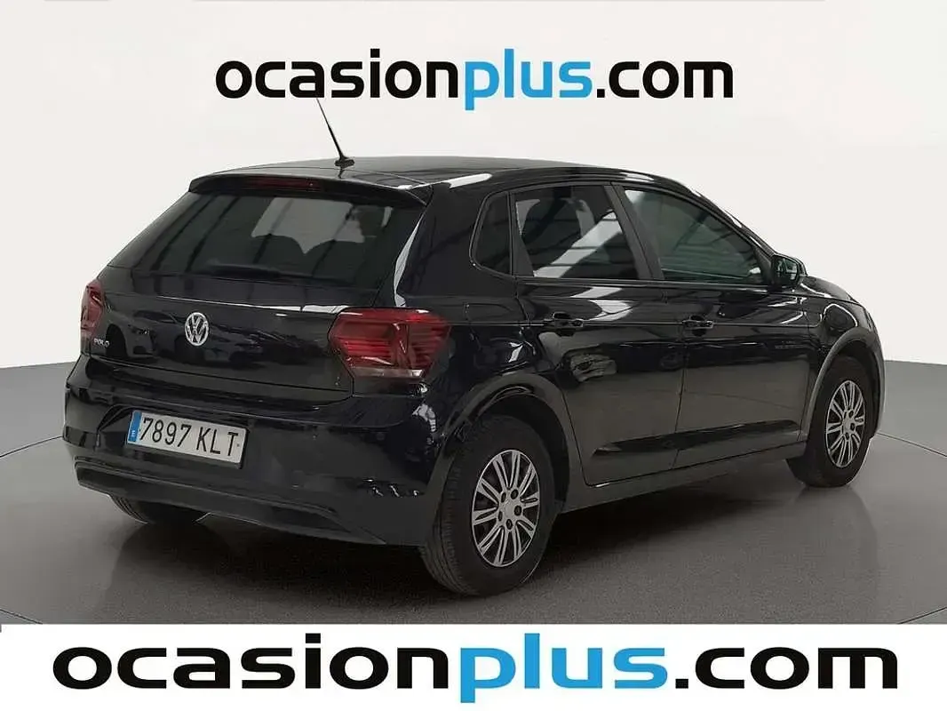 Usado VW Polo Edition 75 CV (55 kW) 2018 Negro Utilitario