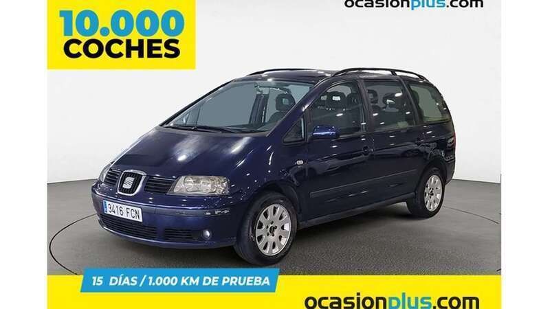 Azul Usado 2006 Seat Alhambra Reference Monovolumen | 800 € (Super precio) - Imagen 1/4