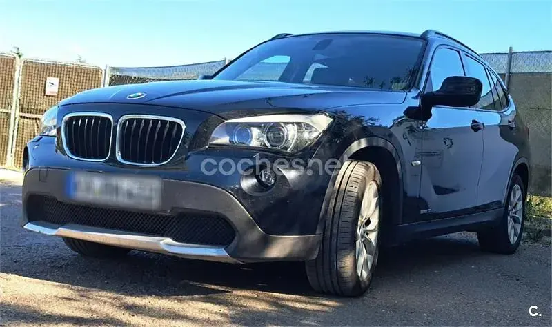 Usado BMW X1 143 CV (105 kW) 2012 Negro SUV