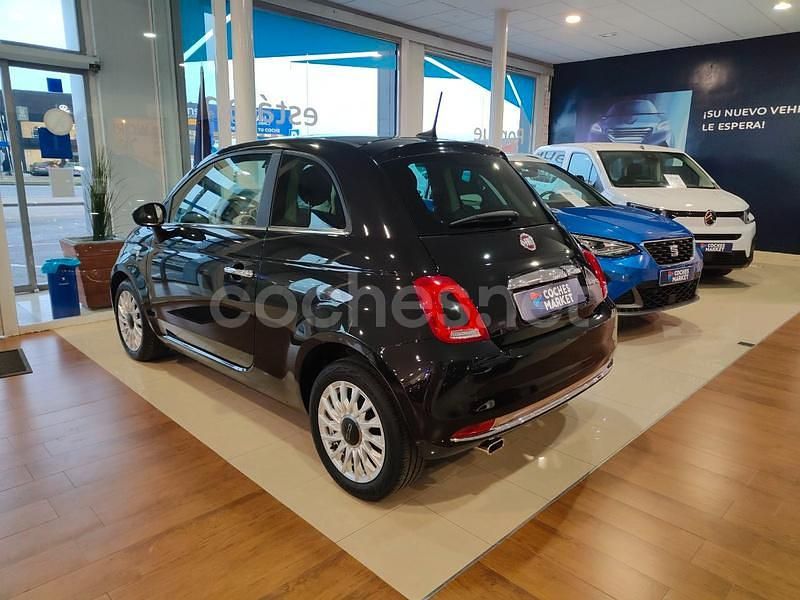 Negro Usado 2023 Fiat 500C Dolcevita Descapotable | 13.990 € (Precio justo) - Imagen 1/4