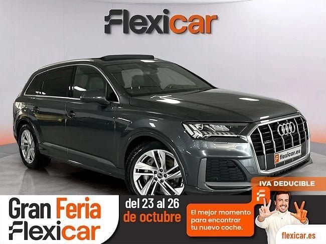 Gris Usado 2021 Audi Q7 SUV | 55.970 € (Precio justo) - Imagen 1/4