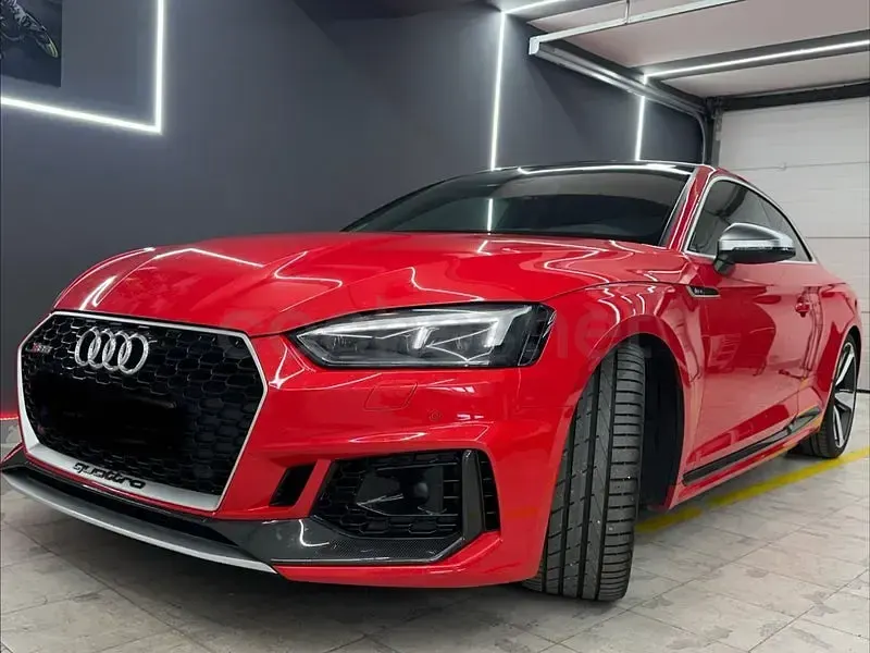 Usado Audi RS5 450 CV (330 kW) 2018 Rojo Coupe