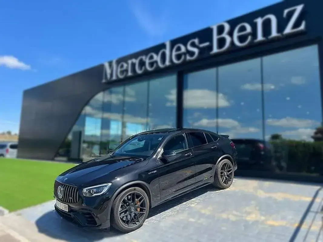 Usado Mercedes GLC63 AMG AMG 510 CV (375 kW) 2020 Negro SUV