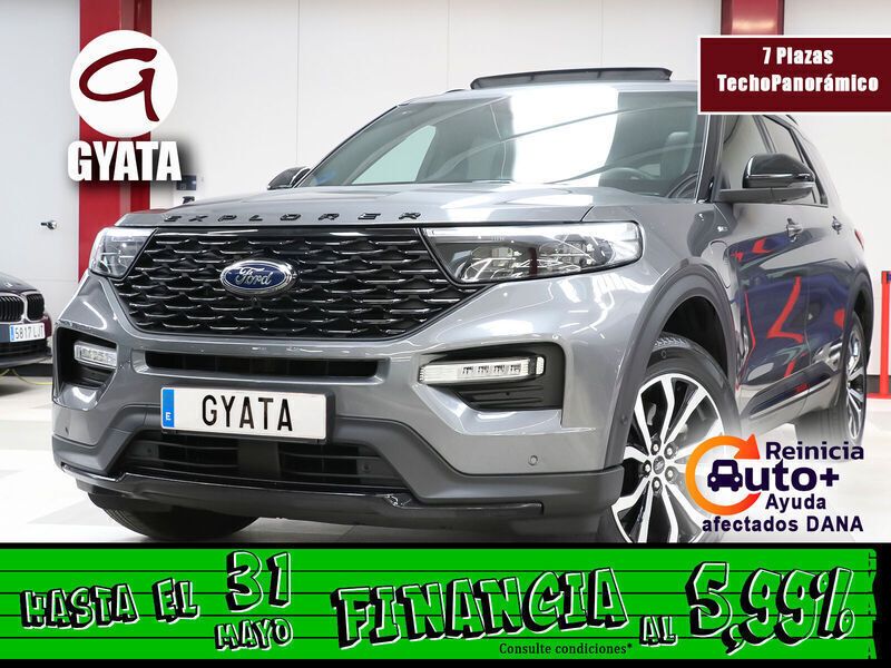 Gris / plata Usado 2024 Ford Explorer ST-Line SUV | 65.490 € (Un poco caro) - Imagen 1/4